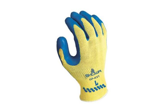 Showa GP-KV1 Aramid Grip handschoen (Doos 120) (Maat S-XL) - 1.11.595.00 - JSK Handelsonderneming