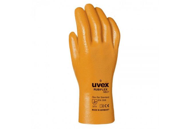 Uvex rubiflex NB27 handschoen - 15019500 - JSK Handelsonderneming
