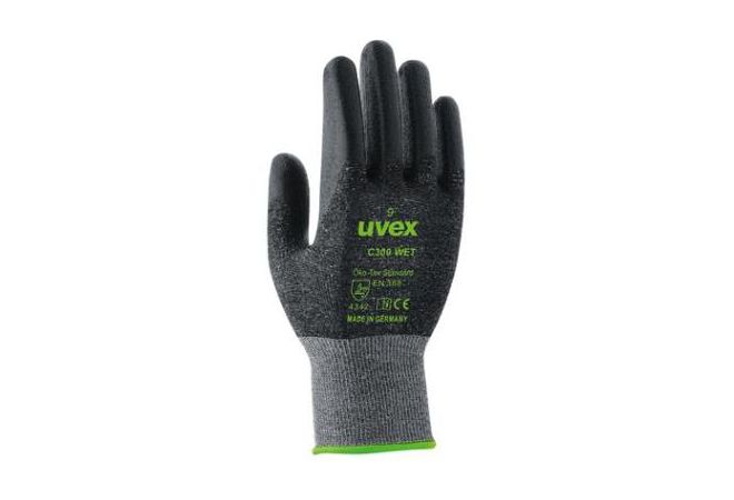 uvex C300 wet handschoen (Doos 7 paar) (Maat 7-10) - 1.91.436.00 - JSK Handelsonderneming