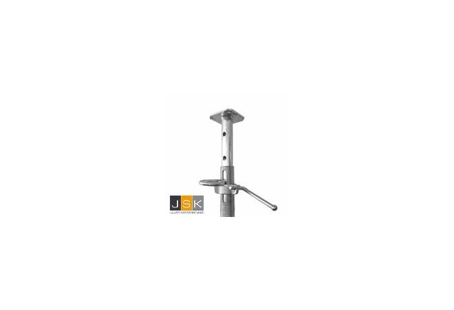 Mammoet (bouw)stempel | Zwaarlaststempel | SG-C550 Klasse D55, 300 tot 550 cm, 32.1 kg, voet/kopplaat 140x140x6.5, EN1065 / 36.7-21.2 kN - (Voorheen type AS550)