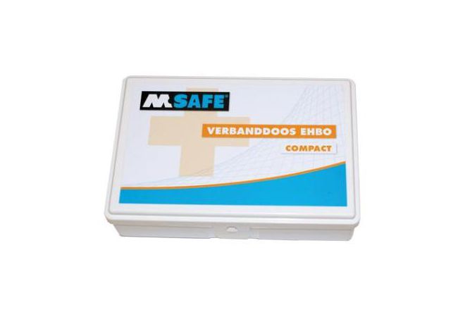 M-Safe EHBO compact verbanddoos | 81015000 - JSK Handelsonderneming