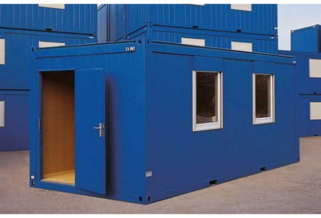 20ft accommodatie container 6.06 x 2.44 m