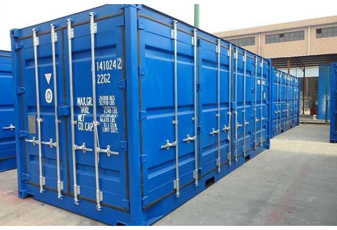 20ft side door container 6.06 x 2.44 m