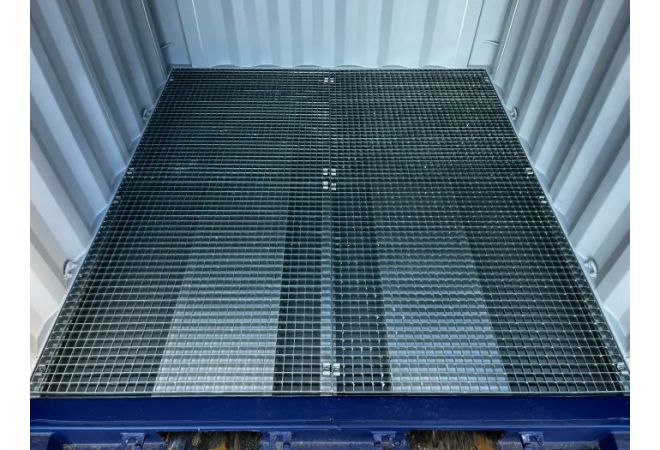 8ft lekbak container 2.44 x 2.20 m