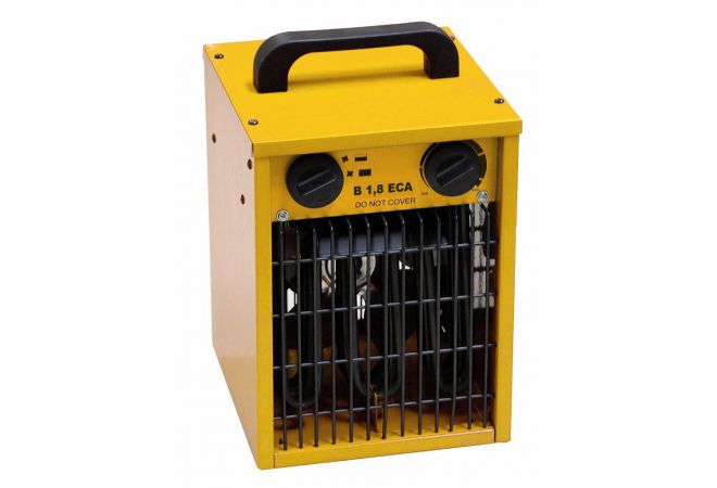 Master Elektrische Heater B 1,8 ECA | Luchtvolumestroom 184 m³/u | Capaciteit (kcal) 559-1118-1720 kcal/u | Capaciteit 0,65-1,3-2,0 kW - JSK Handelsonderneming