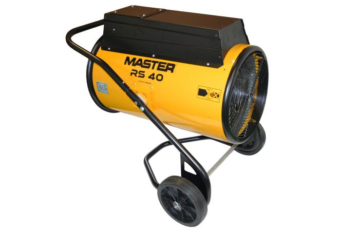Master RS40 Elektrische Heater 40 KW 400V | Thermostaatbereik 5-35 graden | Luchtvolumestroom 3100 m3/h | Cap Kcal/h 17200-34400 - JSK Handelsonderneming