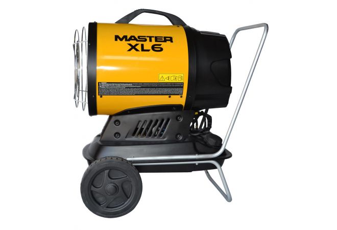 Master infrarood diesel heater XL 6 met trolley - JSK Handelsonderneming