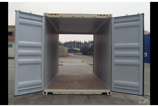 20ft high cube double door container 6.06 x 2.44 m