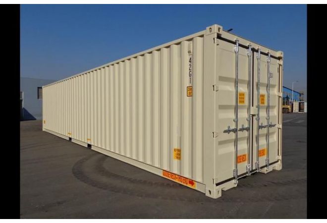 40ft double door container 12.19 x 2.44 m