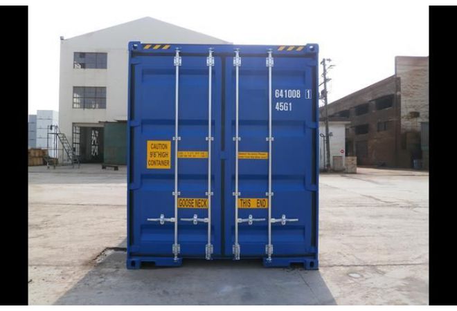 40ft high cube double door container 12.19 x 2.44 m