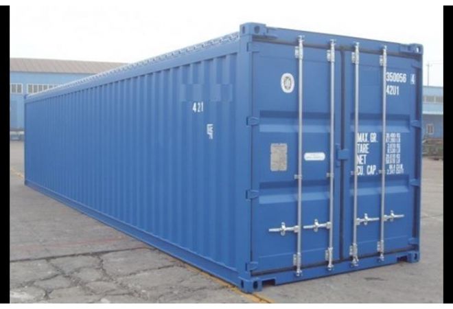 40ft open top container 12.19 x 2.44 m