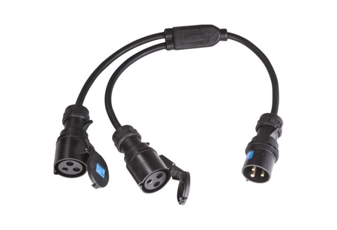 Verloopstekker CEE-stekker 32A 3-polig 452.1232 - JSK Handelsonderneming