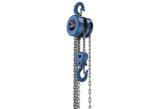 Scheppach Kettingtakel | Kettinglier | Katrol | kettinghijser | CB02 | Chain Hoist | 4907402000 - JSK Handelsonderneming