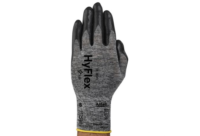 19012700 Ansell HyFlex 11-801 handschoen (Doos 144 paar) (Maat 6-11) - 1.90.127.00