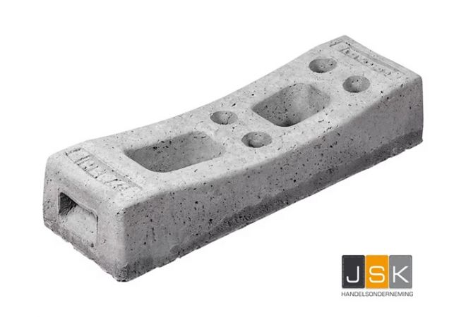 Betonvoet voor bouwhek 25 kg | 601601 met gratis verzending NL